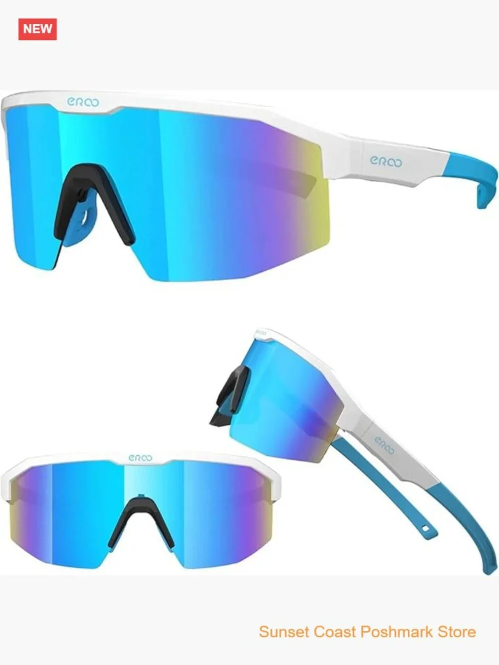 Youth Polarized Sports Sunglasses for Baseball Softball Cycling UV400